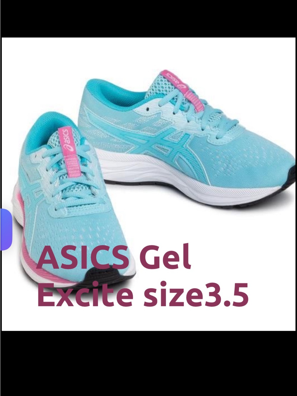 ASICS gel excite size 3.5